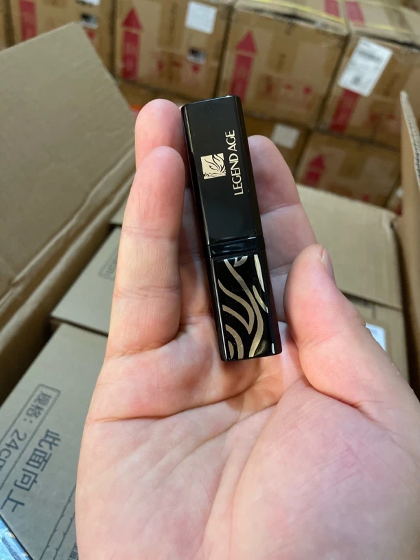 【2支装】传奇今生唇膏经典黑管净含量3.8gX2【刮码】需要放冰箱