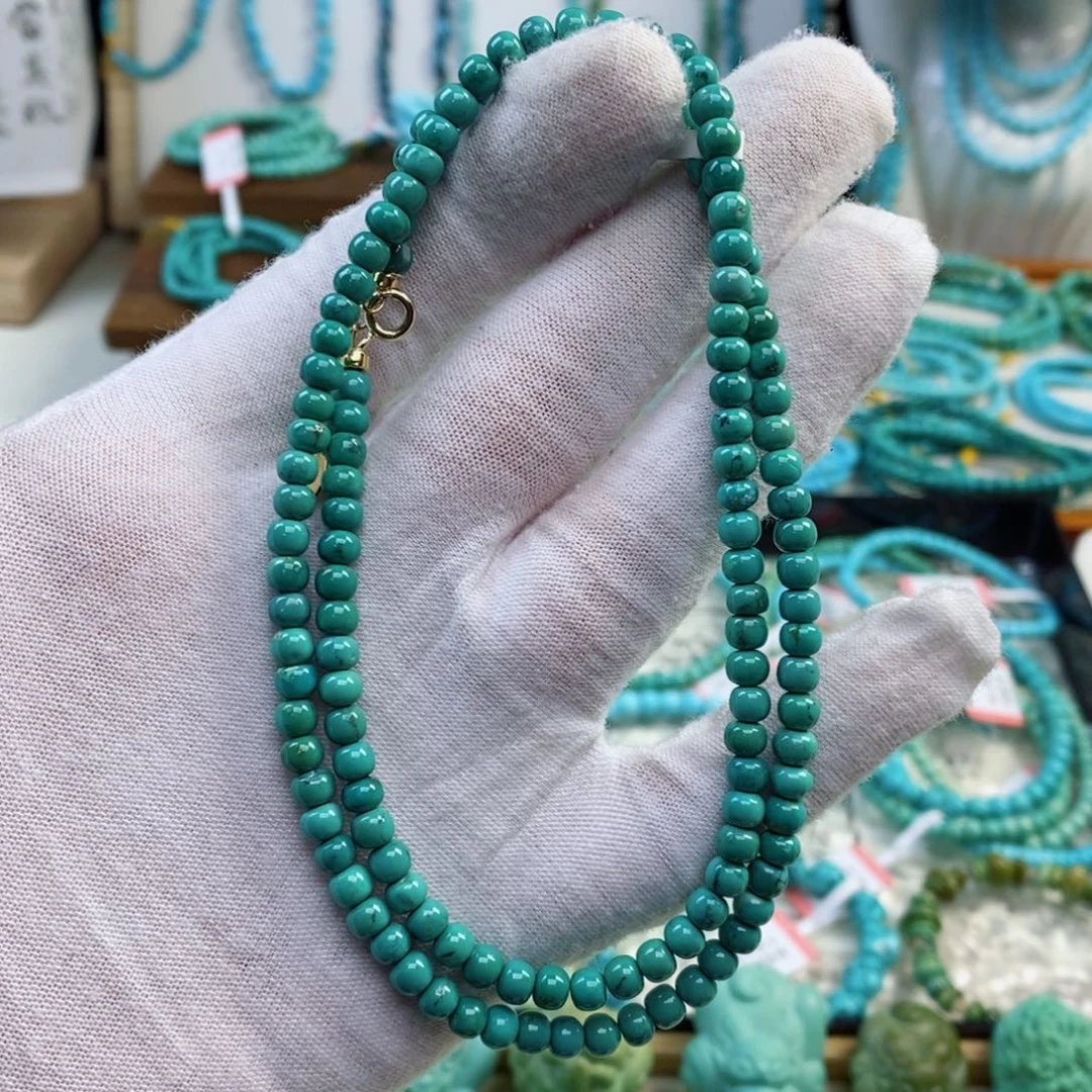 未镶嵌绿松石项链
