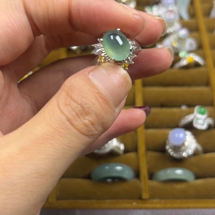 翡翠裸石翡翠蛋面