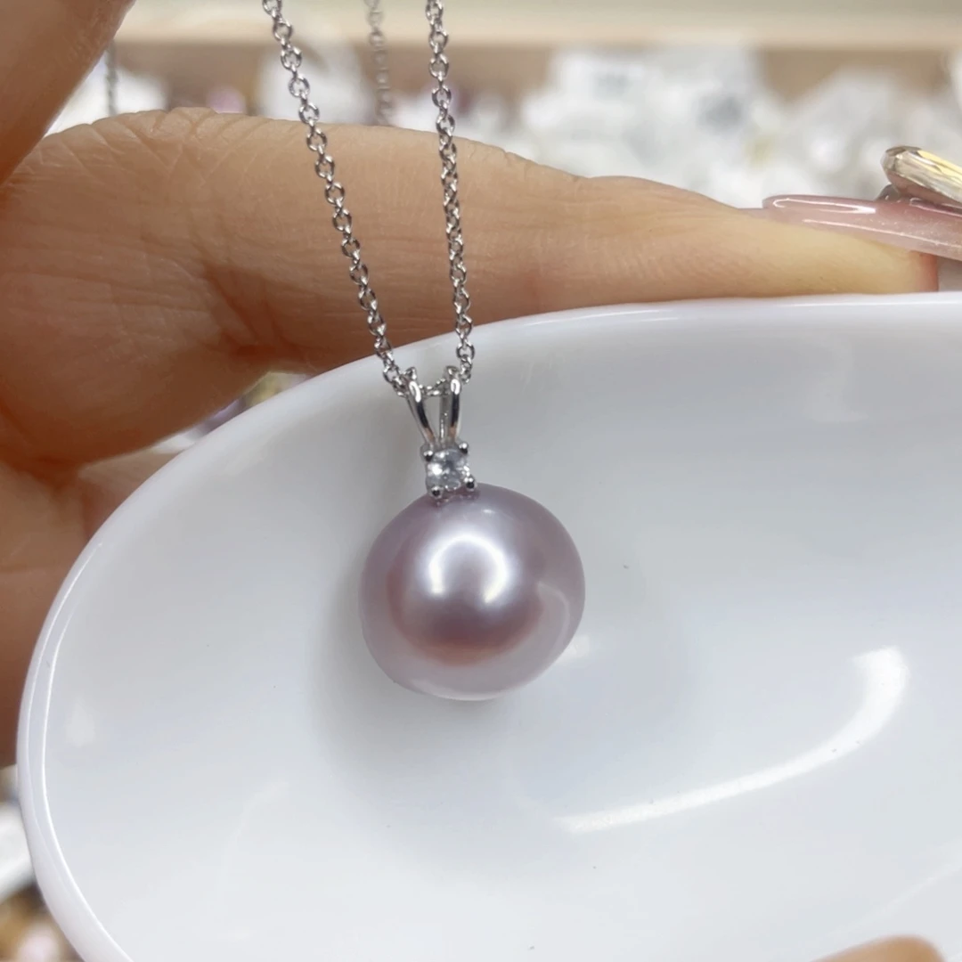 淡水珍珠未镶嵌吊坠(赠链)
