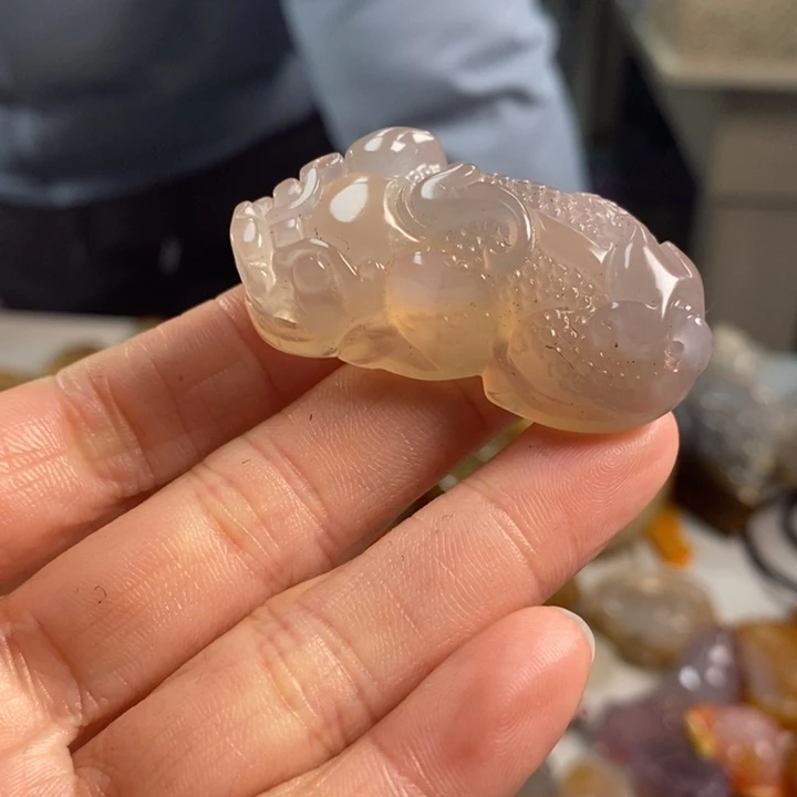 玛瑙/玉髓吊坠(不含链)未镶嵌