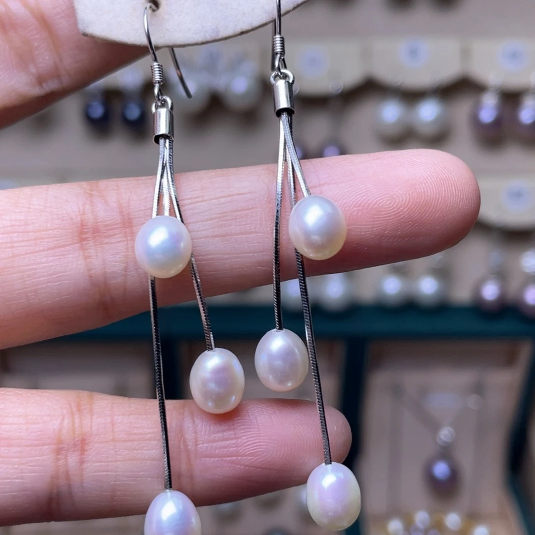 银S925镶嵌其他淡水珍珠