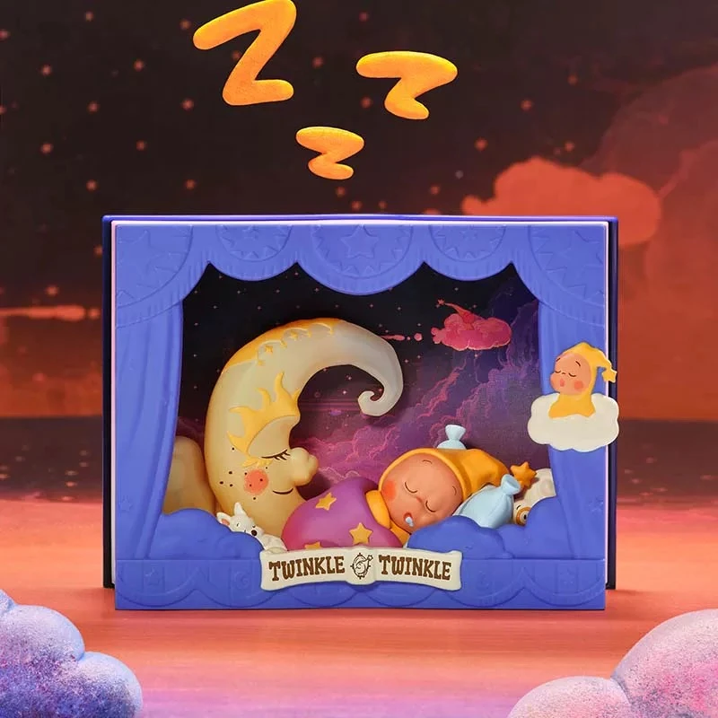 【九位数】星星人点灯系列场景手办盲盒摆件