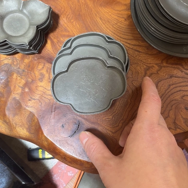 锡中古工艺品摆件