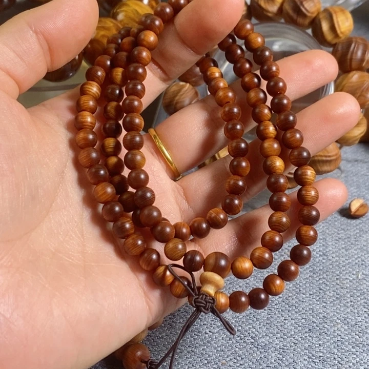 柏木（崖柏）手串/手链0.6黑油