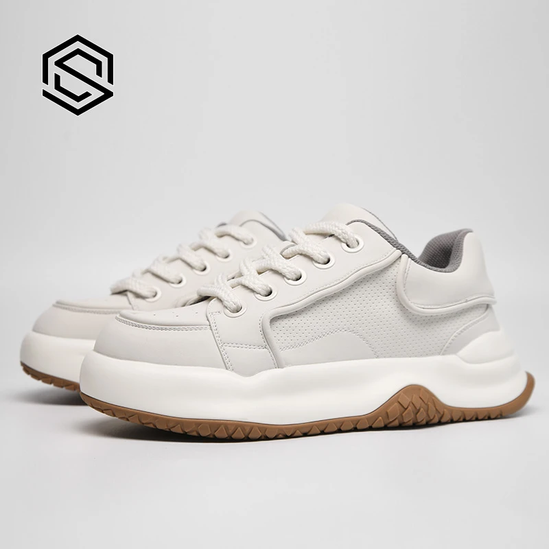 休闲夏季2025新款厚底增高透气百搭潮鞋时尚低帮鞋子男款夏季