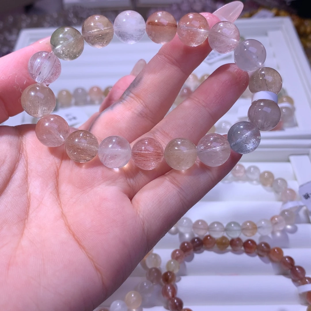H***a未镶嵌手串水晶兔毛