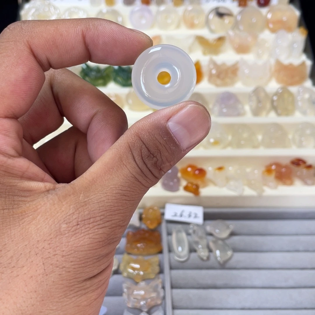 玛瑙/玉髓未镶嵌颈饰