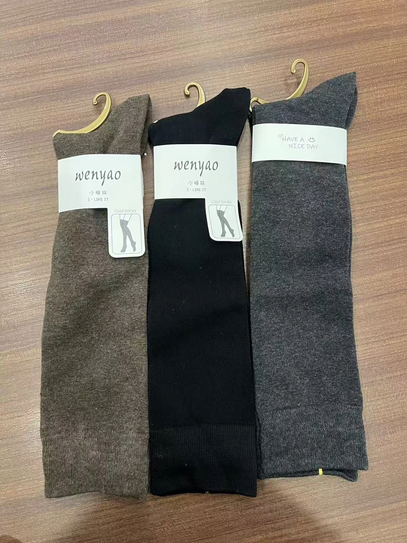 日系纯棉小腿袜（黑色）