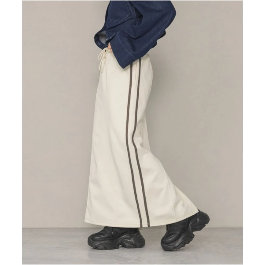 【DD外贸】 夏季新款 Z  休闲风时尚百搭显瘦斜纹窄裙