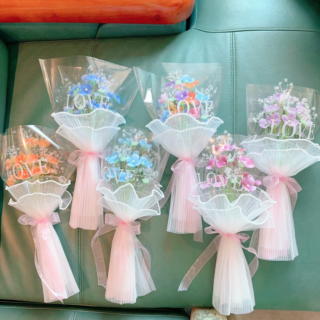 【班班精选】落日晚风花束优秀主播首选材料包手工DIY材料包