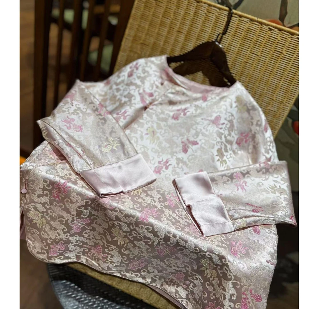 戚薇原创【蝶恋花】早春高品质国风上衣