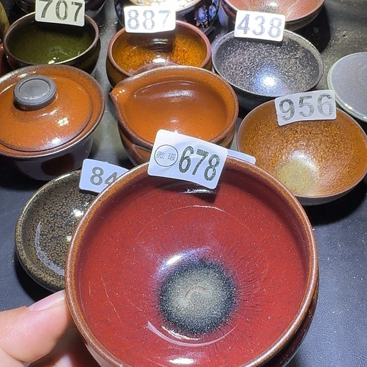 茶盏建盏建盏瑕疵