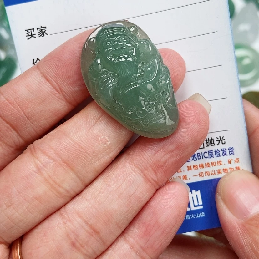 【闪购商品】翡翠颈饰未镶嵌财爷