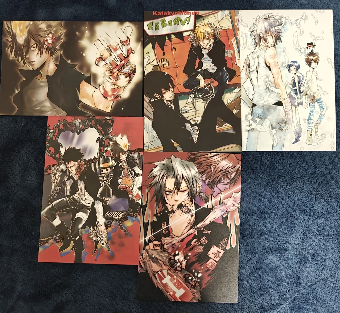 家庭教师旧天野明展原画明信片