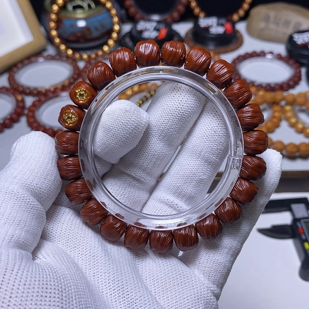 猴头核桃手串双标鬼印机刷10-11左右5号