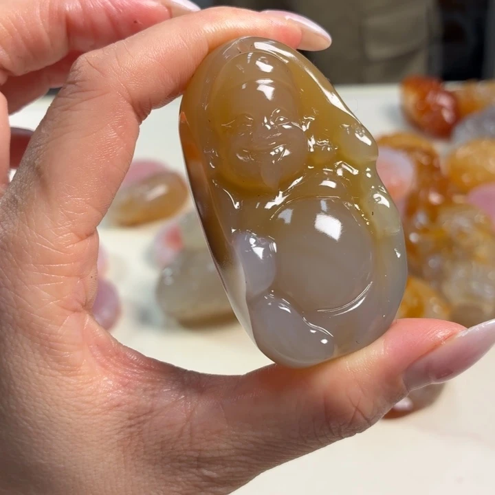 玛瑙/玉髓未镶嵌吊坠(不含链)