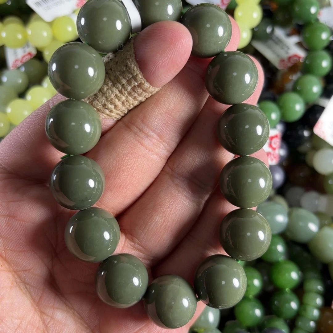 和田玉手链未镶嵌W211