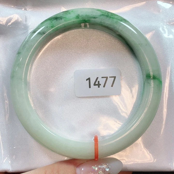 翡翠手镯未镶嵌天然翡翠手镯61