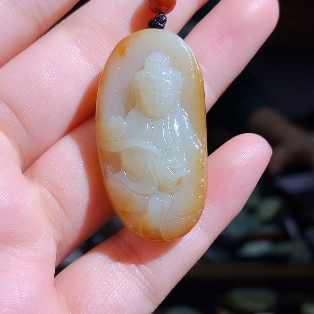 颈饰未镶嵌和田玉