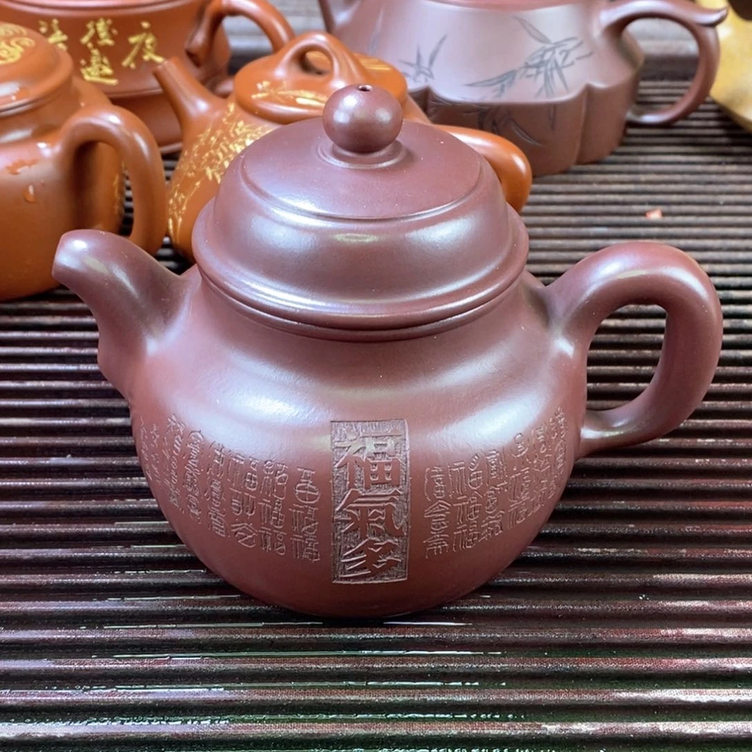 紫砂茶壶一***财白定3 处理价