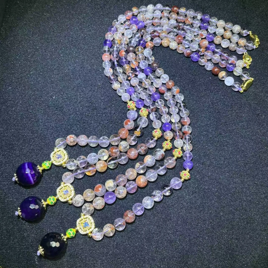 面面来财珠宝C3964卡8-多宝舒俱晶水晶项链-多样性发其一