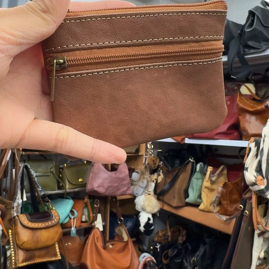 头层牛皮卡包零钱包