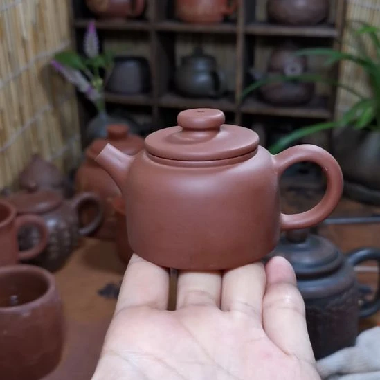 广西钦州坭兴陶茶壶80cc