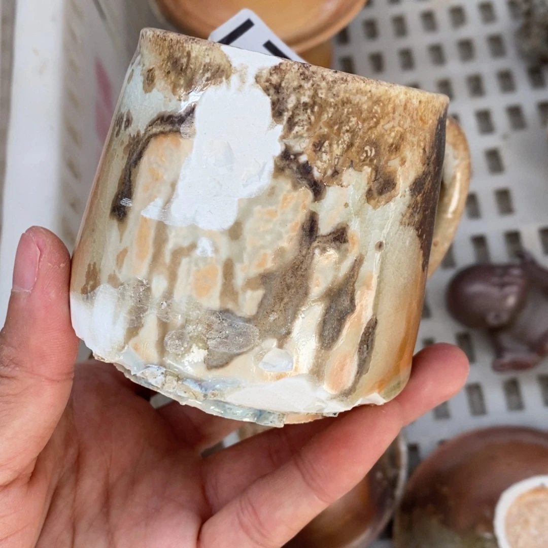 陶园柴烧 精品高货我**我921大瑕疵
