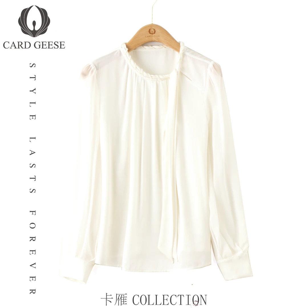卡雁CARD GEESE25新款轻奢时尚上衣MYJ2-25S918-85057
