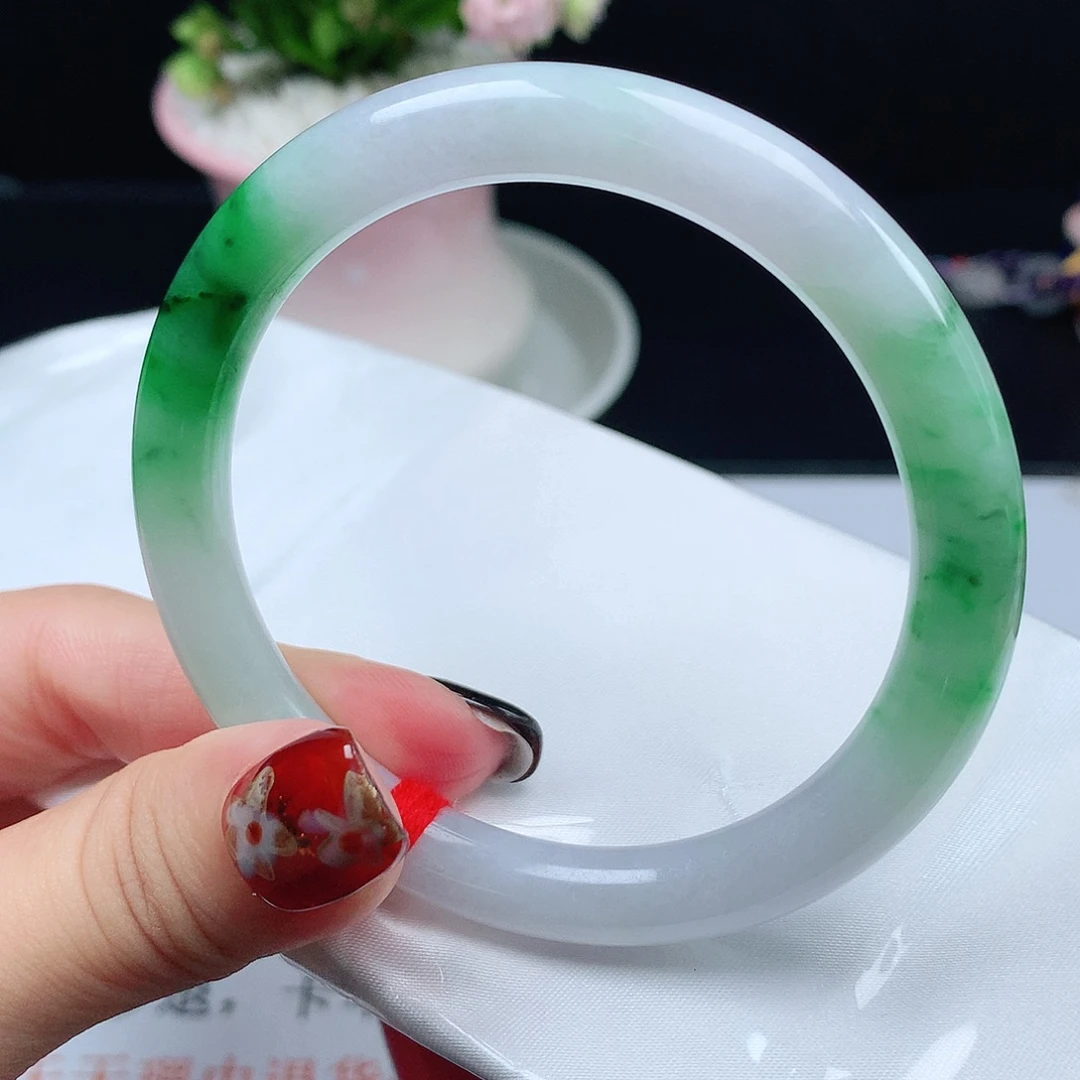 翡翠未镶嵌手镯1720