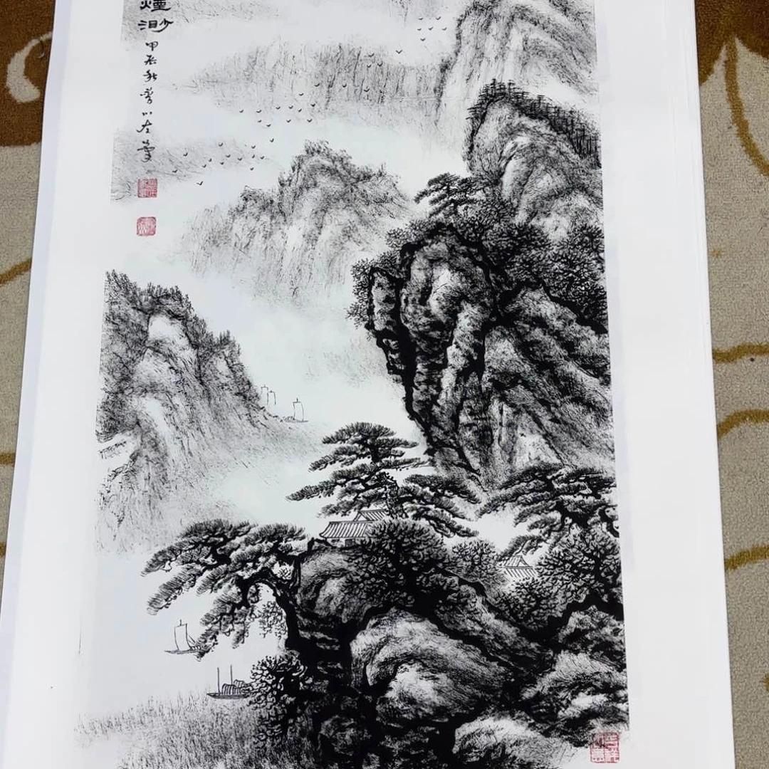 国画風**边法云法师lixinzhub