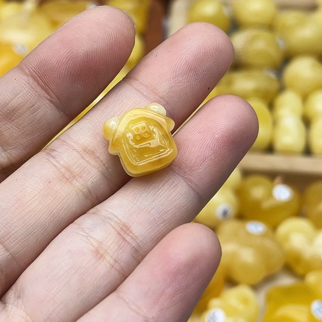 蜜蜡未镶嵌裸石天然