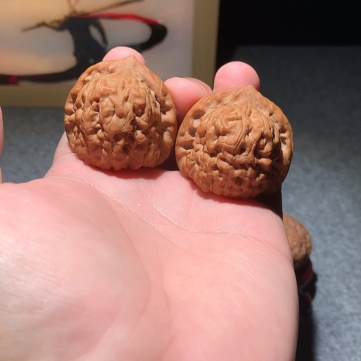 从***来文玩核桃把件金字塔40