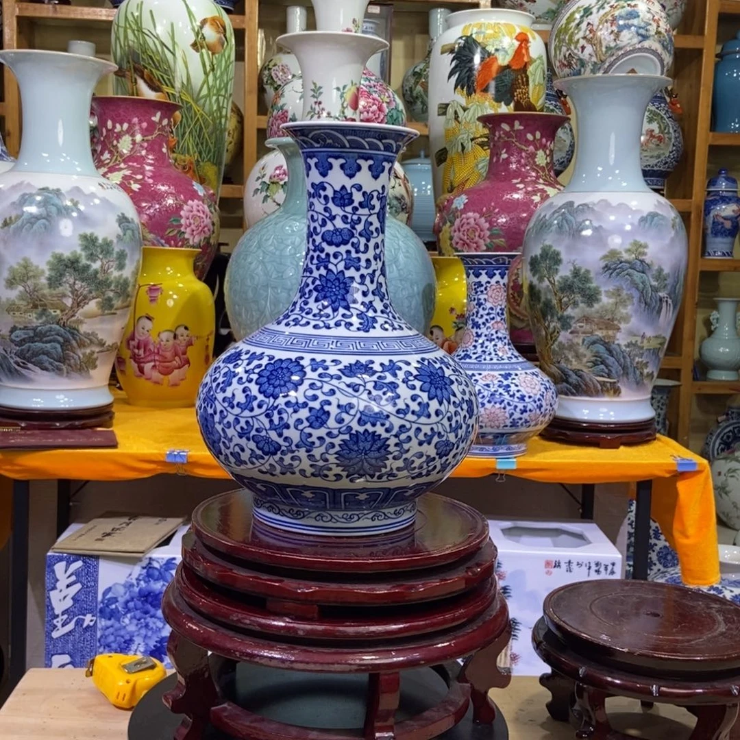 景德镇陶瓷花瓶摆件
