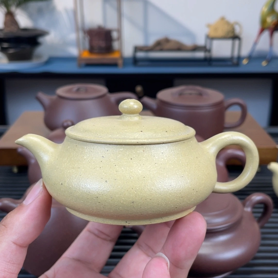 紫砂茶壶本山绿明炉140cc