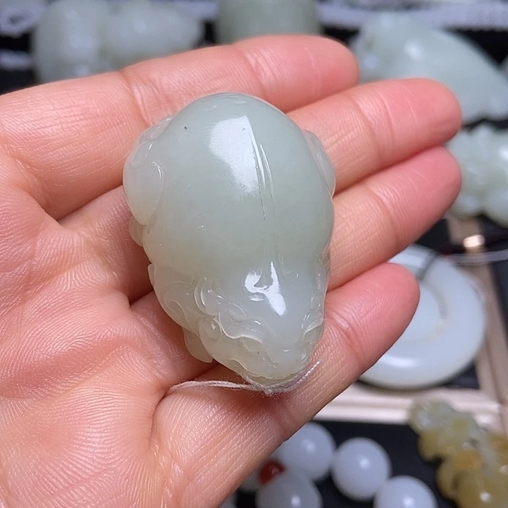 吊坠(不含链)未镶嵌和田玉