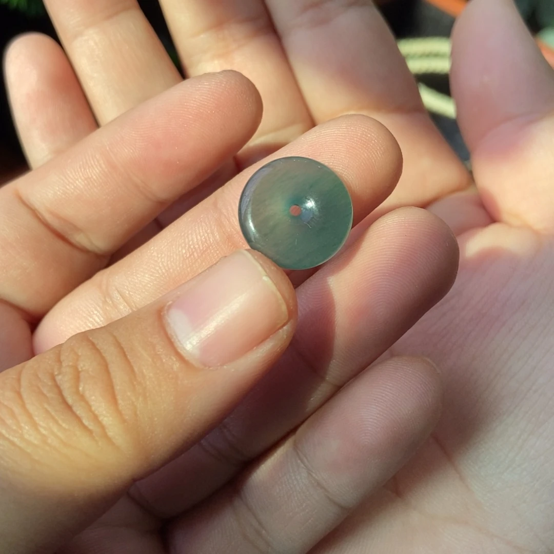 翡翠手链未镶嵌危料平安扣