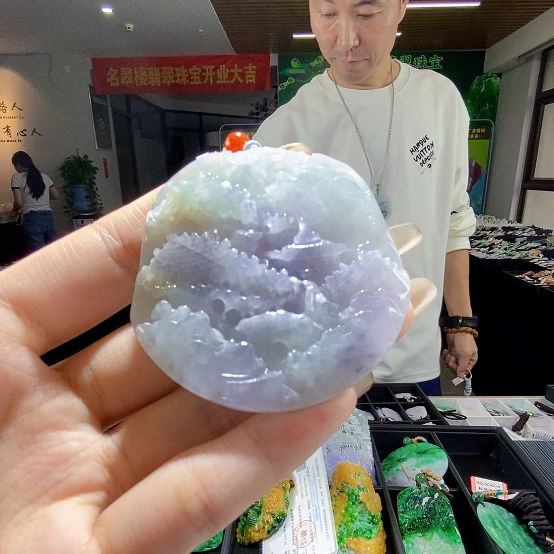 颈饰未镶嵌翡翠翡翠