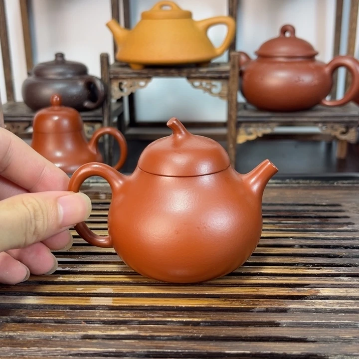 紫砂茶壶原矿紫砂手工制作