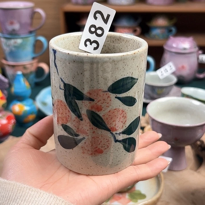 杯景德镇陶瓷手绘作品382