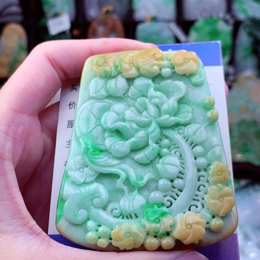 【闪购商品】翡翠颈饰未镶嵌挂件