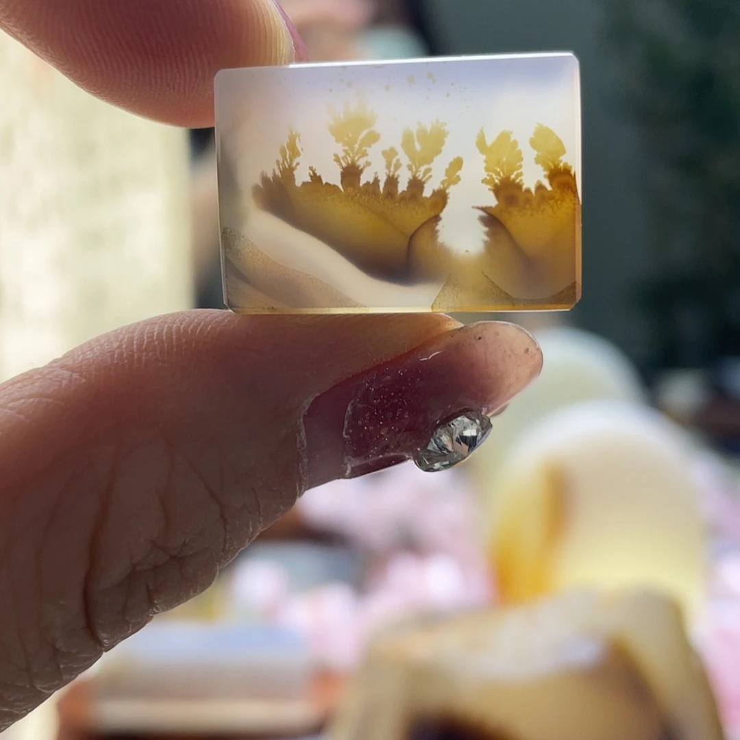 玛瑙/玉髓未镶嵌珠宝奇石