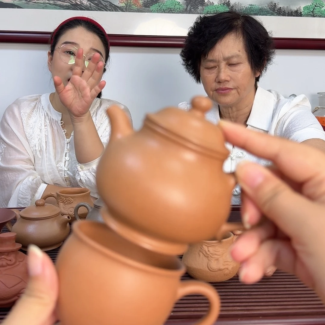 茶壶紫砂黄龙山原矿老宕口黄金段230