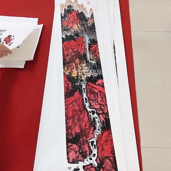 国画张圣敏先生纯手绘作品