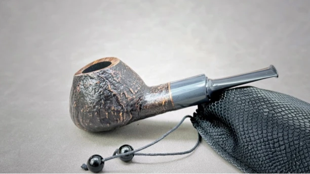 俄罗斯格里戈里耶夫格里系列喷砂火山自由式石楠木手工烟斗