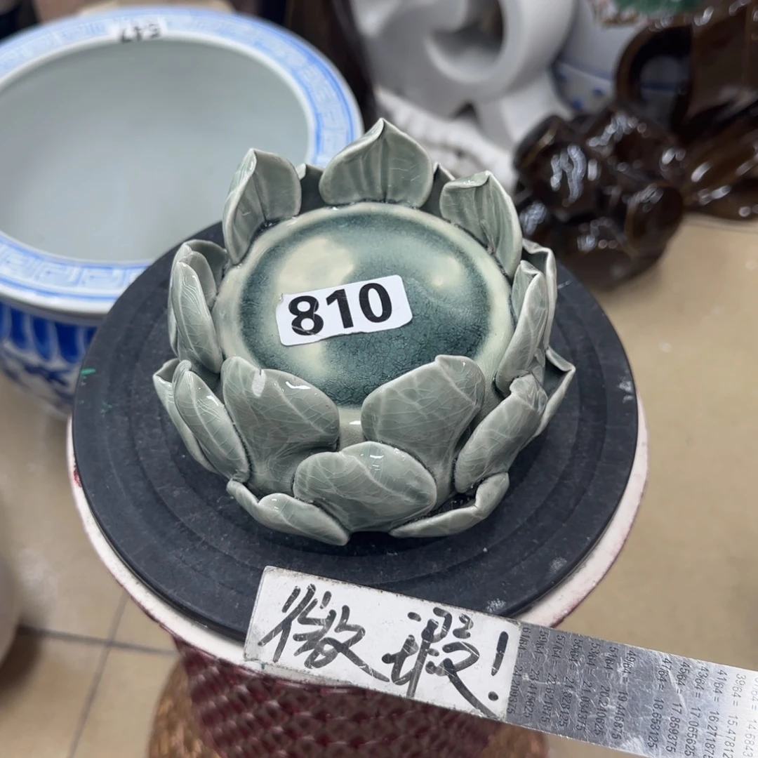 瓷片陶瓷工艺花瓶摆件