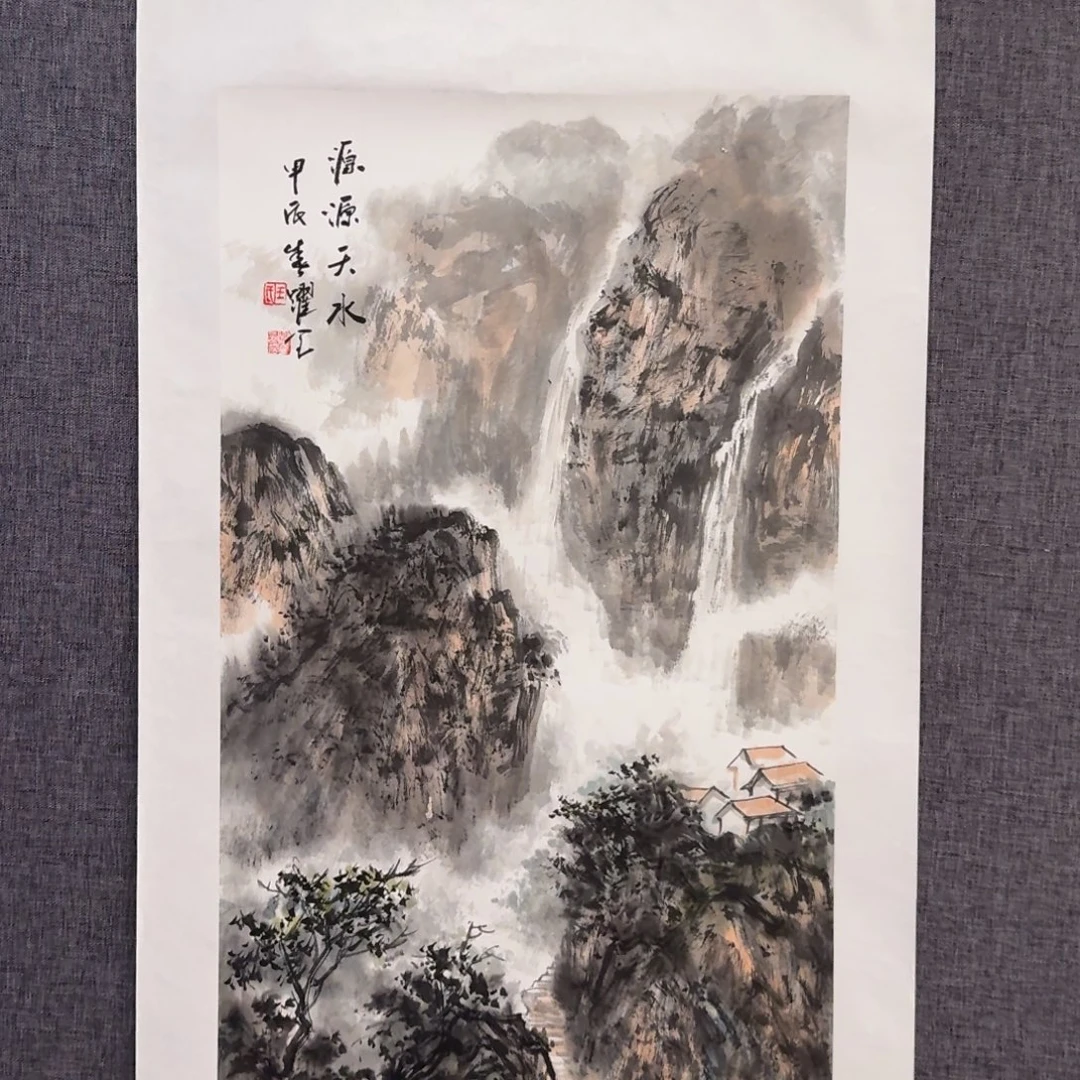 国画王老师作品画作
