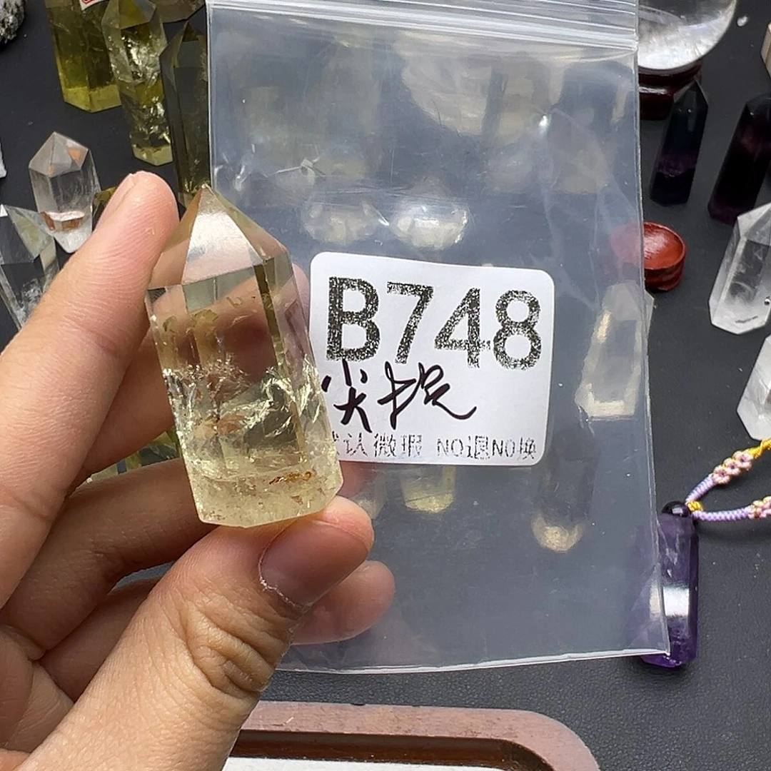 清***过未镶嵌水晶珠宝半成品