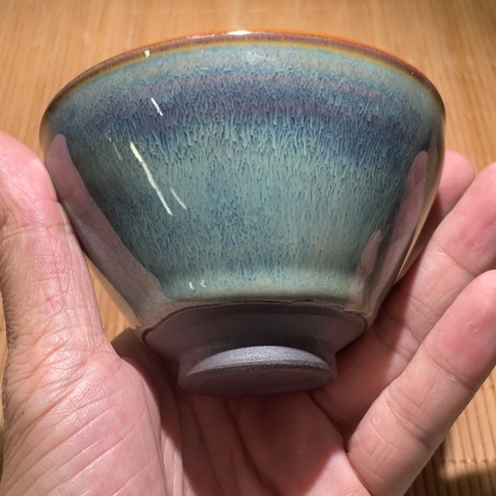 茶盏彩虹蓝毫主人杯
